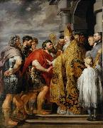 Peter Paul Rubens Ambrosius und Kaiser Theodosius USA oil painting reproduction